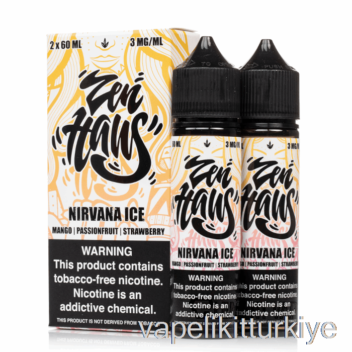 Vape Elektronik Sigara Nirvana Buz - Zen Haus - 120ml 0mg